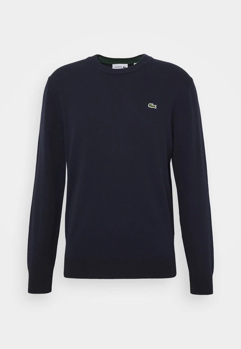 Pánský svetr Lacoste AH0128 Stylový M-XXL Námořnická Modrá Vel.XXL