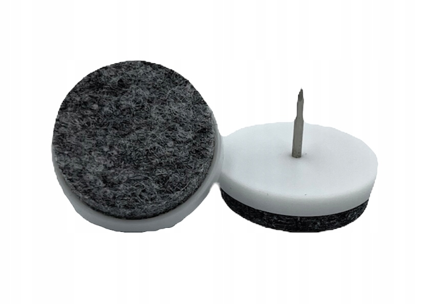 

Podkładki filcowe wbijane koło Ø20mm białe 8szt.