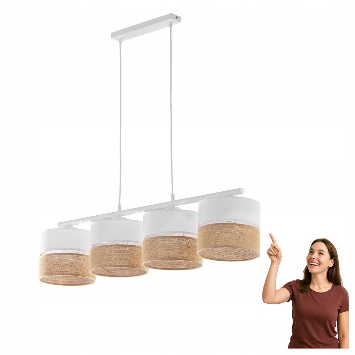 Závěsná lampa Linobianco 6576 Tk Lighting