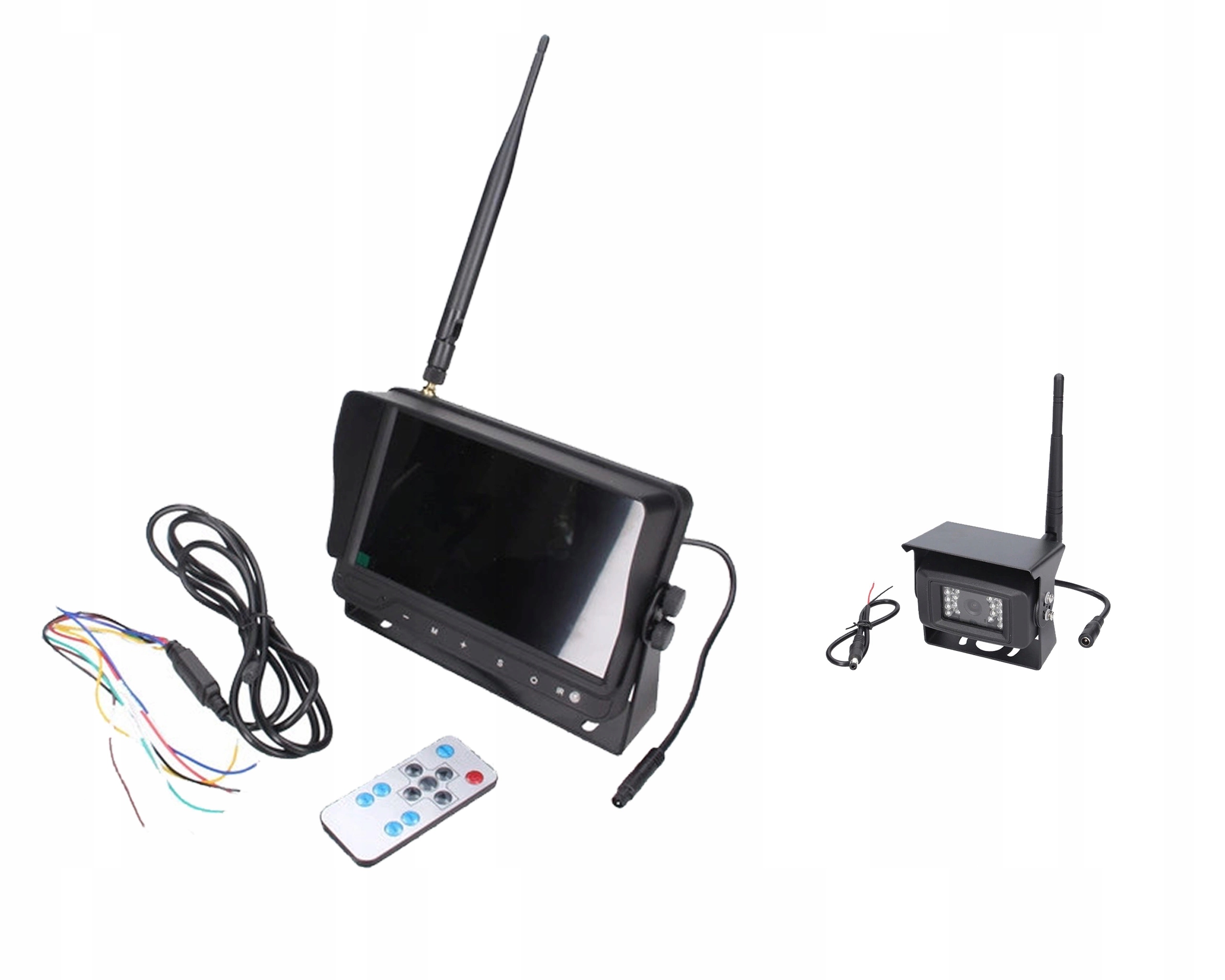 Monitorovací sada vozidla 7 palců 1 kamera bezpřevodová