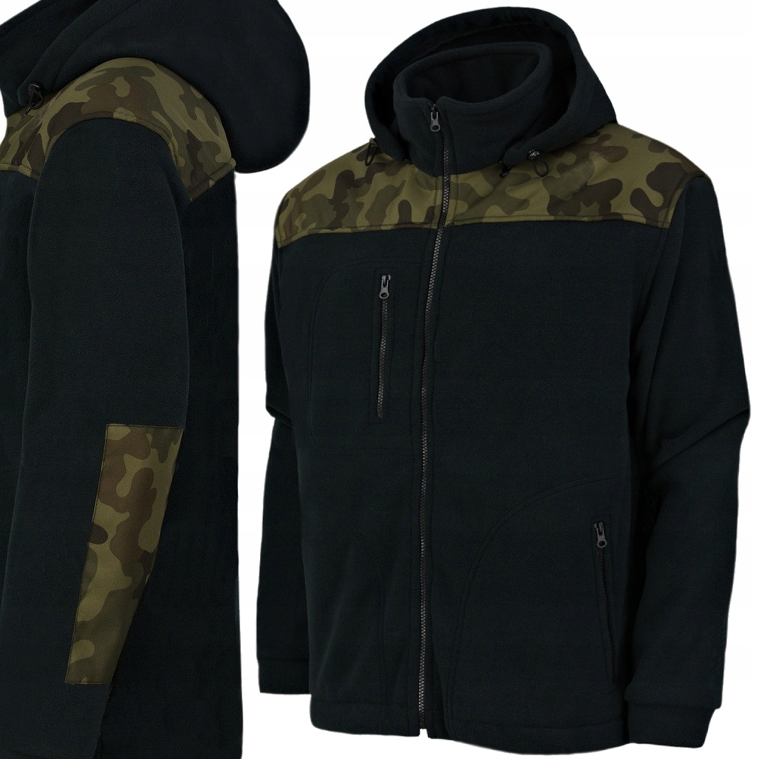 

Polar Wojskowy Bluza Moro z kapturem Wz.93 L