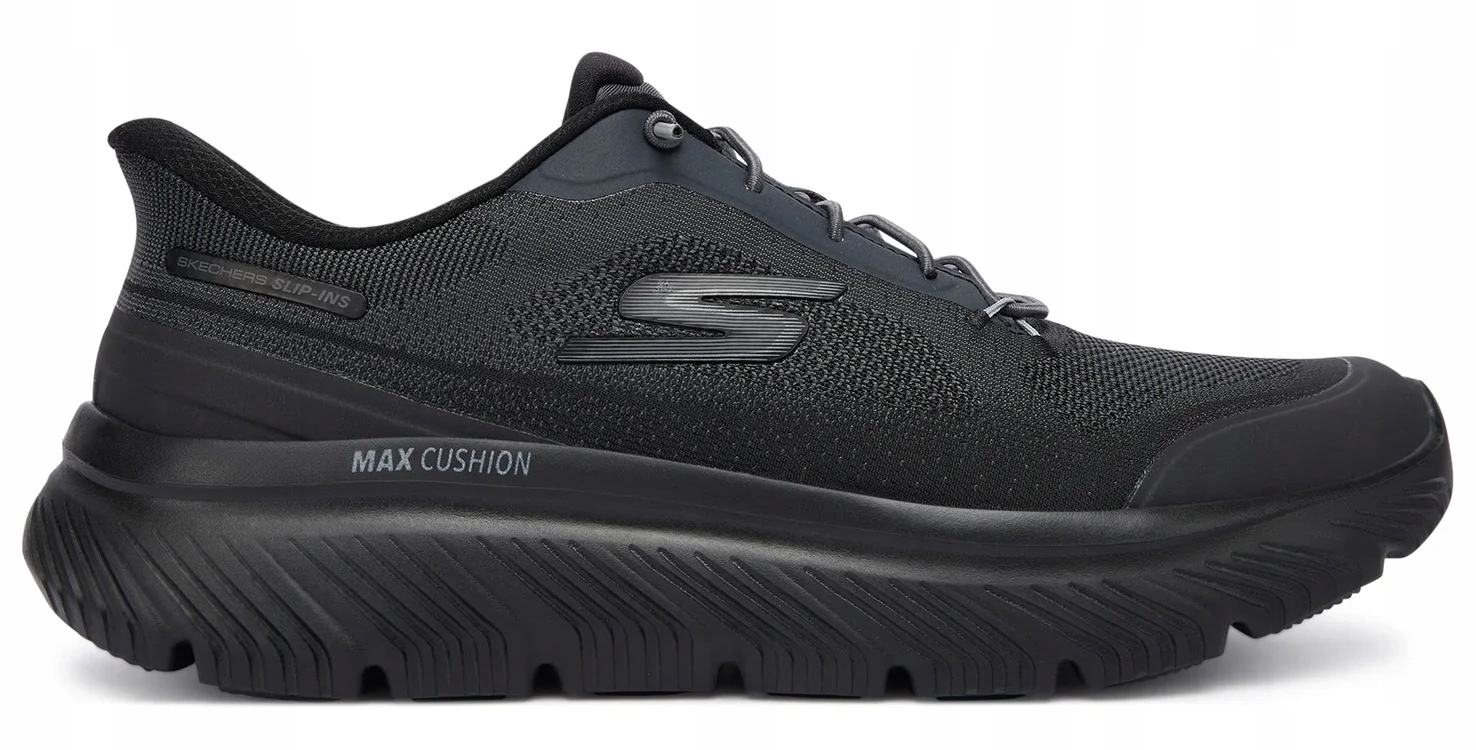 Pánské Sportovní Běžecké Boty Černá Síťovina Pohodlné Skechers 41