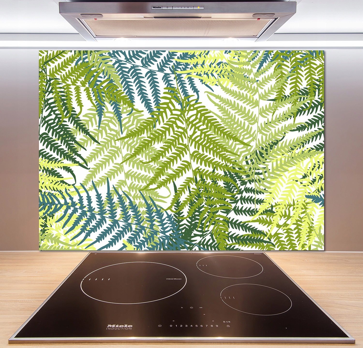 

Panel do kuchni Paprocie wzór 100x70 cm + Klej