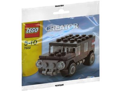 Lego Creator 7602 Black Suv sáček s kostkami unikát model stažen z trhu
