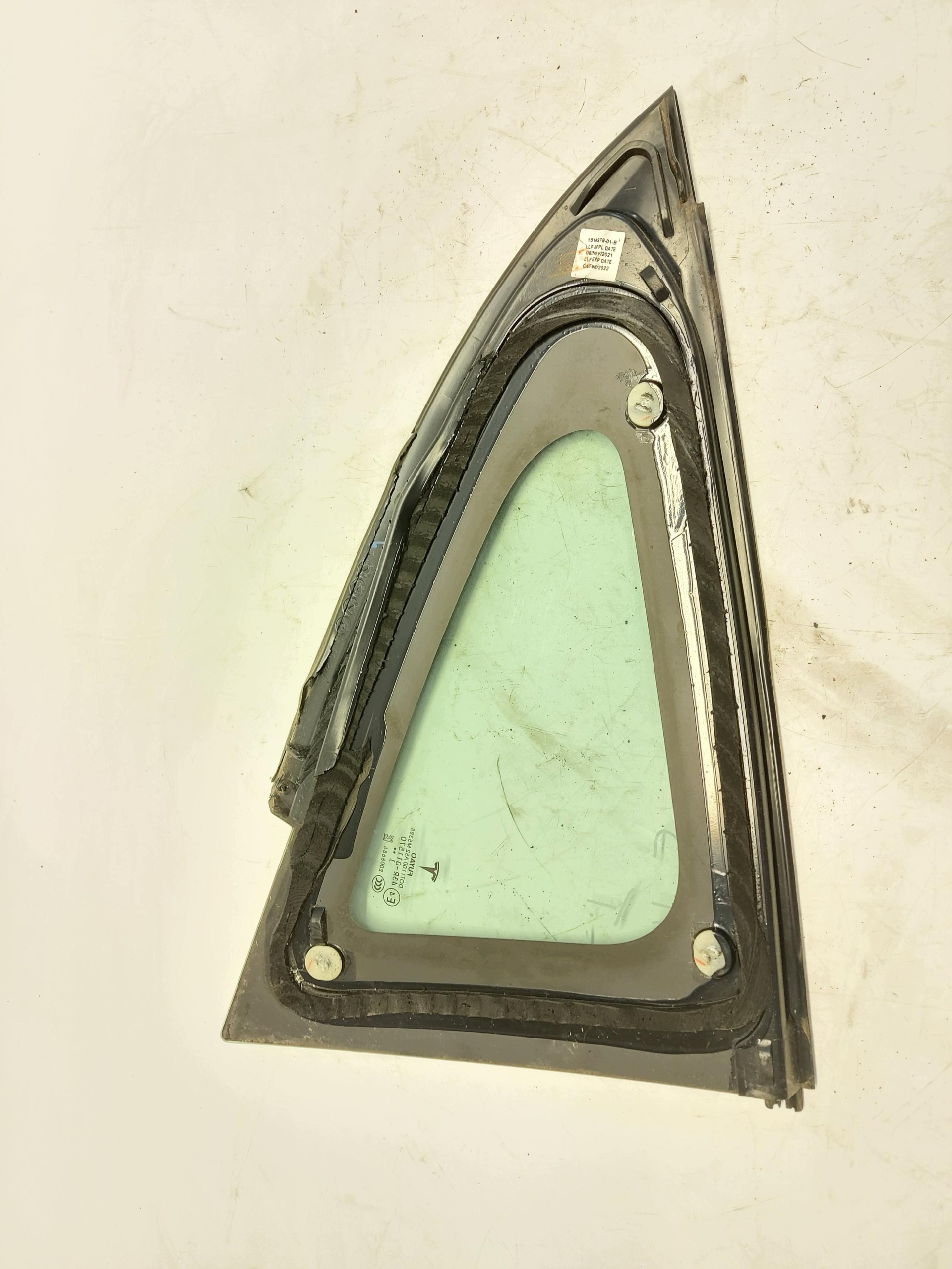 TESLA MODEL 3 2022r window rear part left 2021 AS2 1514978-01-B