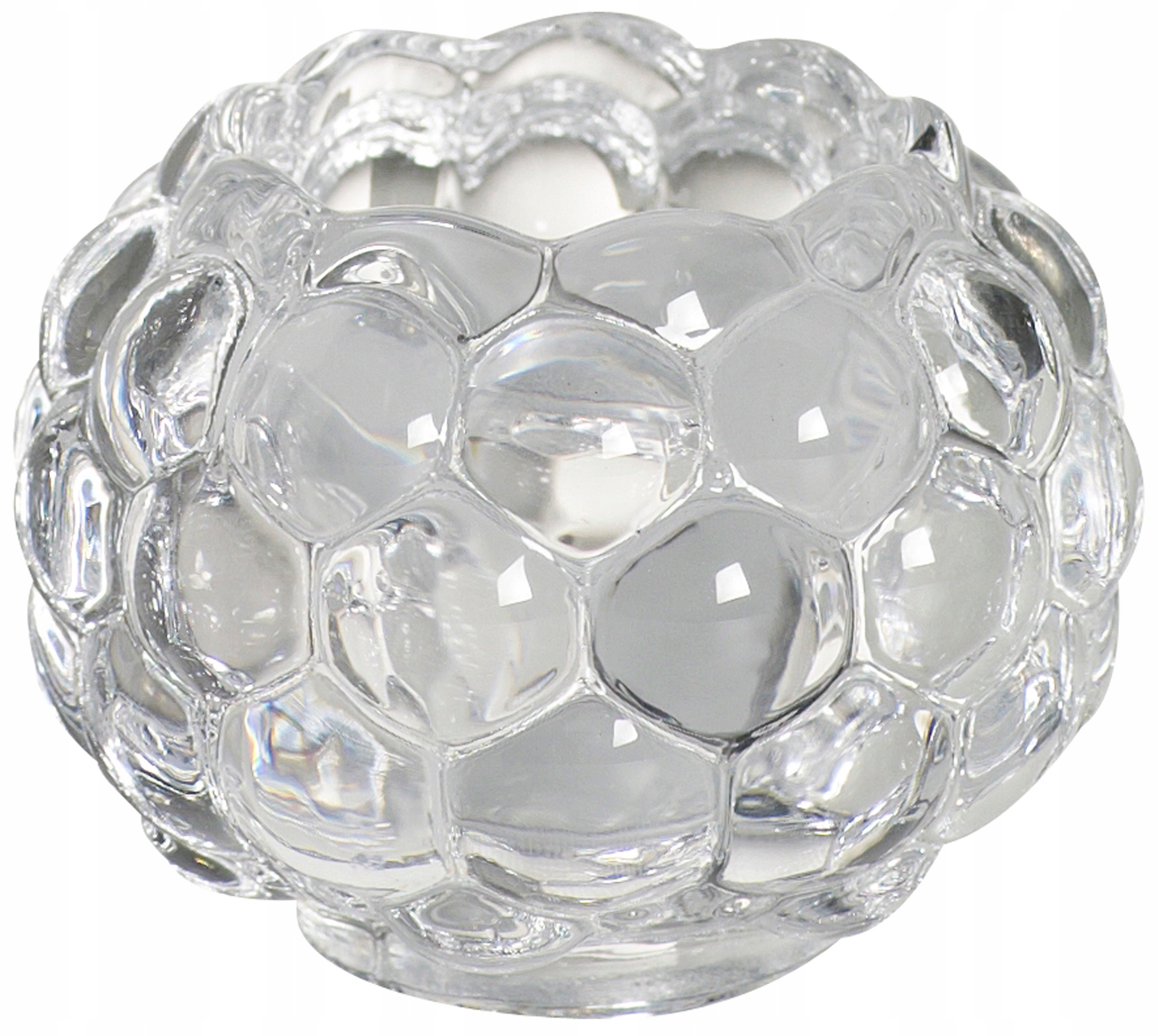 

Bolsius Świecznik szklany 2w1 Bubble 60/75