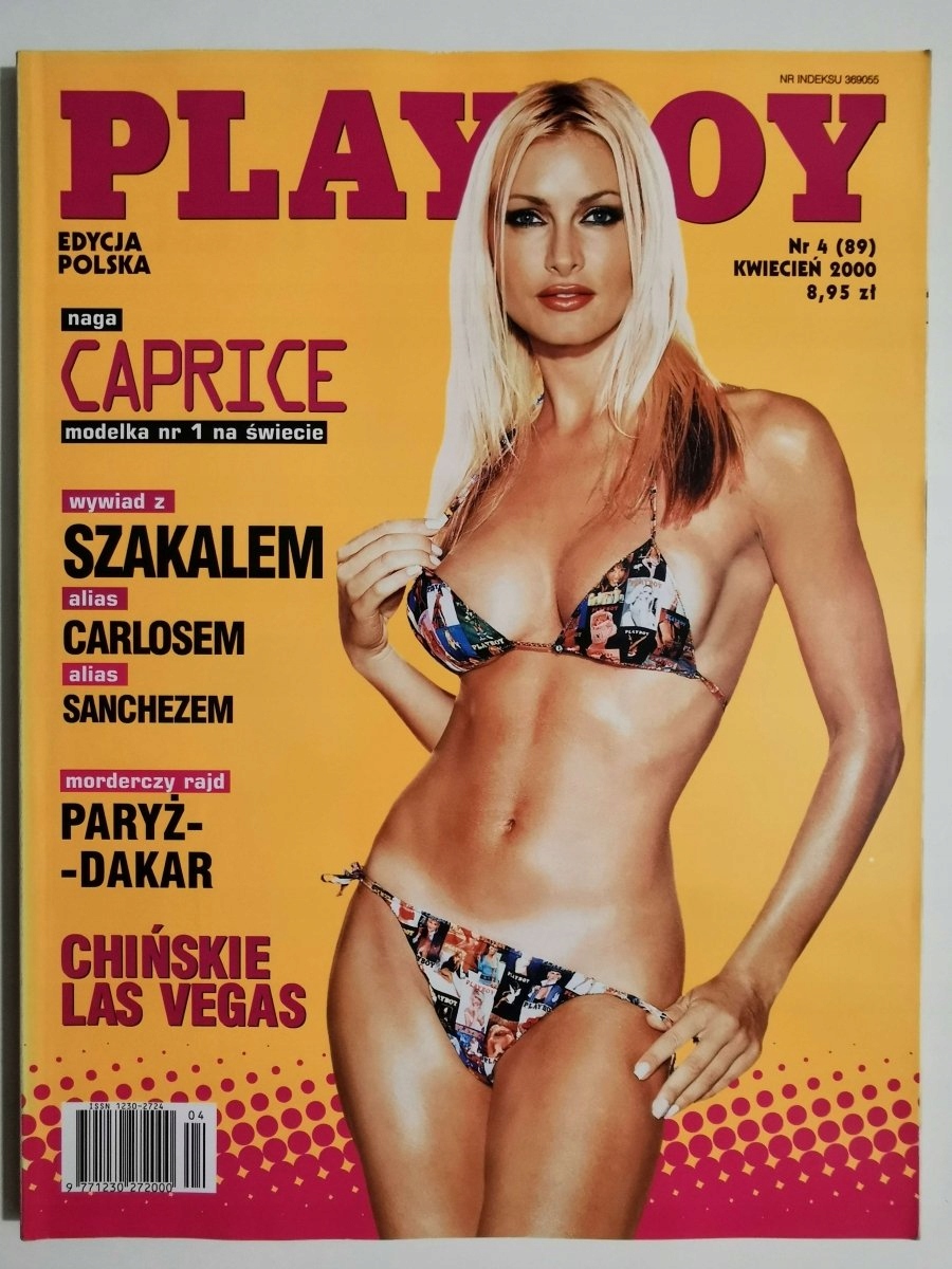 PLAYBOY NR 4 (89) KWIECIEŃ 2000 CAPRICE