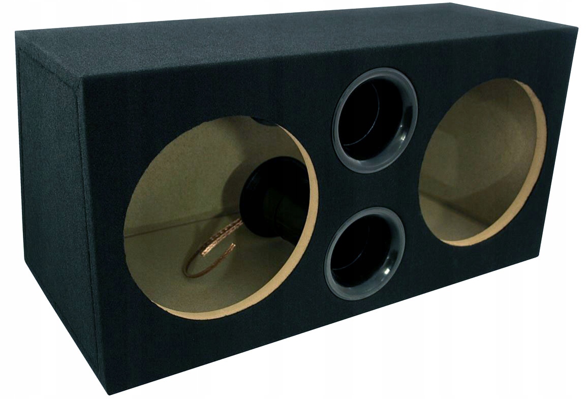 

Skrzynia Obudowa Mdf 2x30cm 2x Bass Reflex 2x12cal