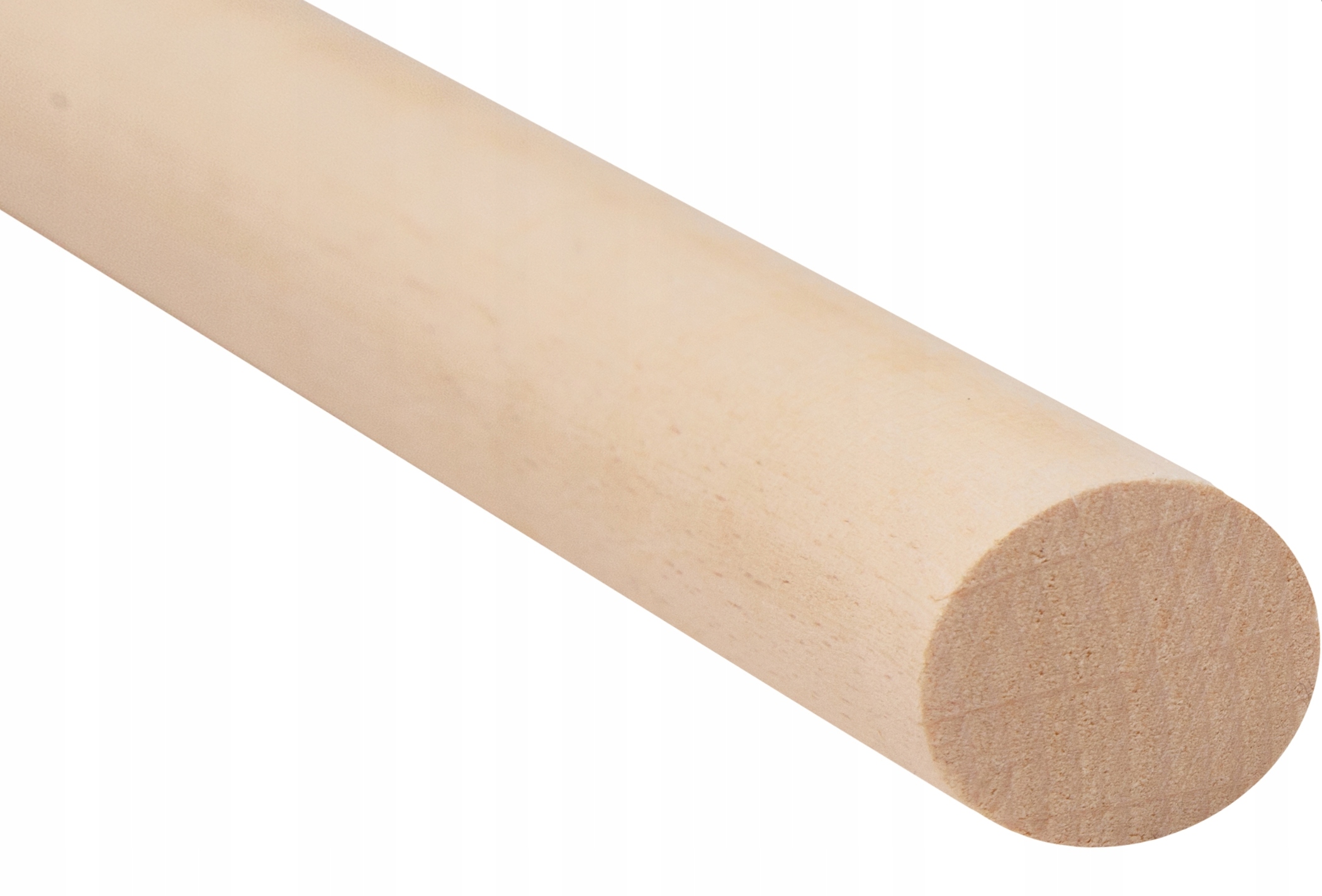 Kije kijek do makramy bukowy 28 mm 50 cm Patyk
