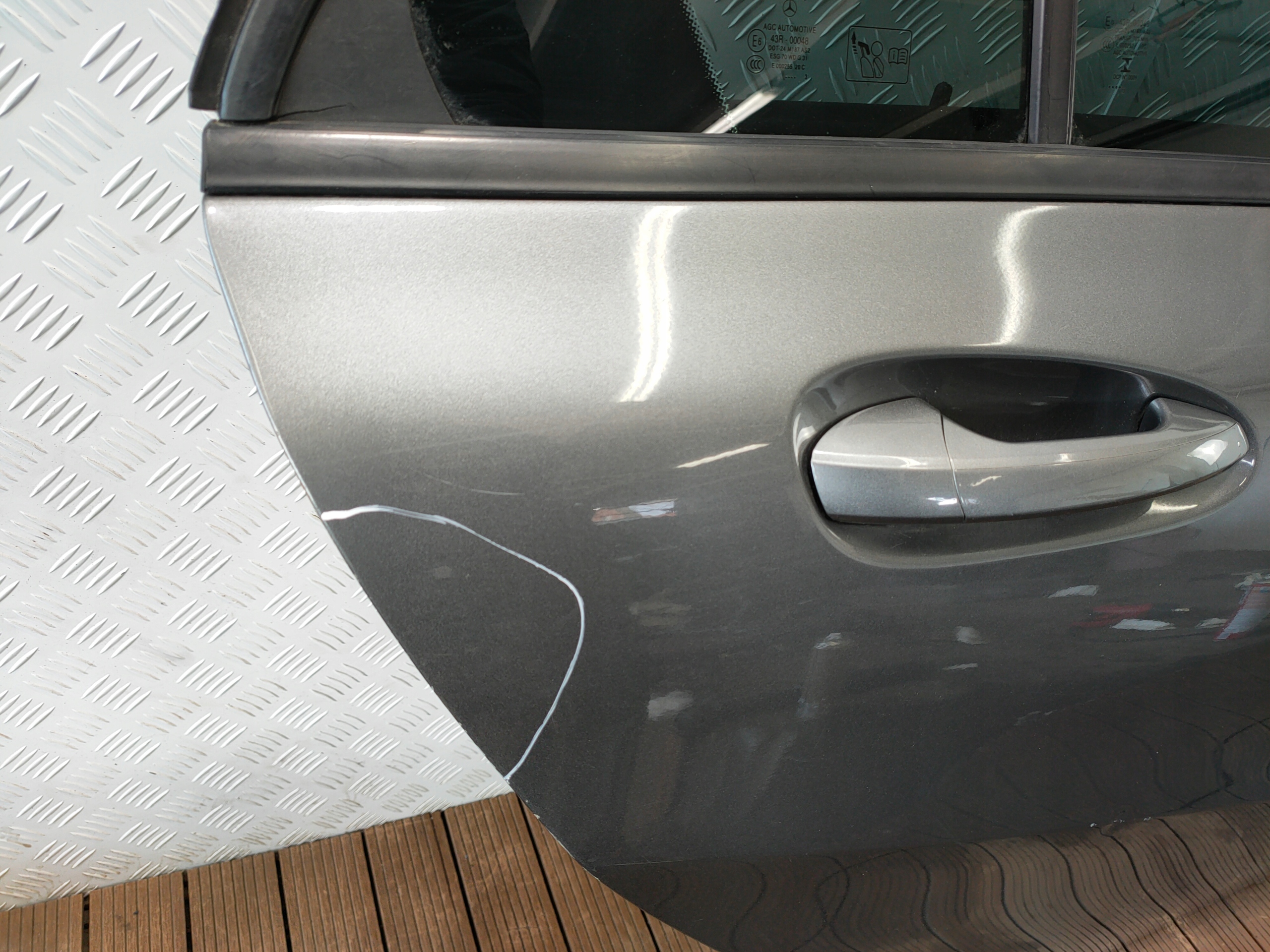 Mercedes-Benz A-Klasse W176 Tür Hinten Rechts Door Porta Porte - Thumbnail 12