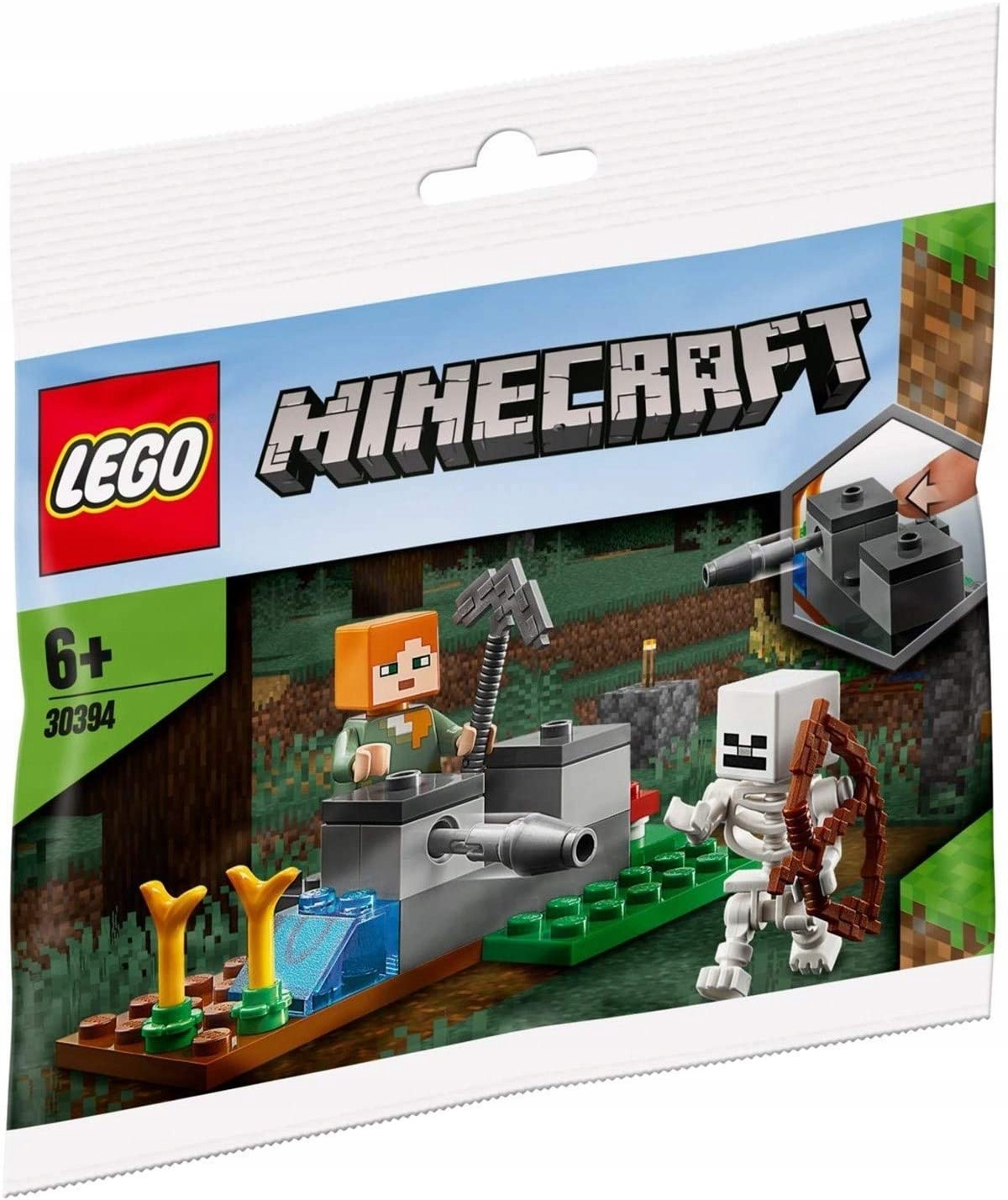 

Lego Minecraft Alex i szkielet 30394