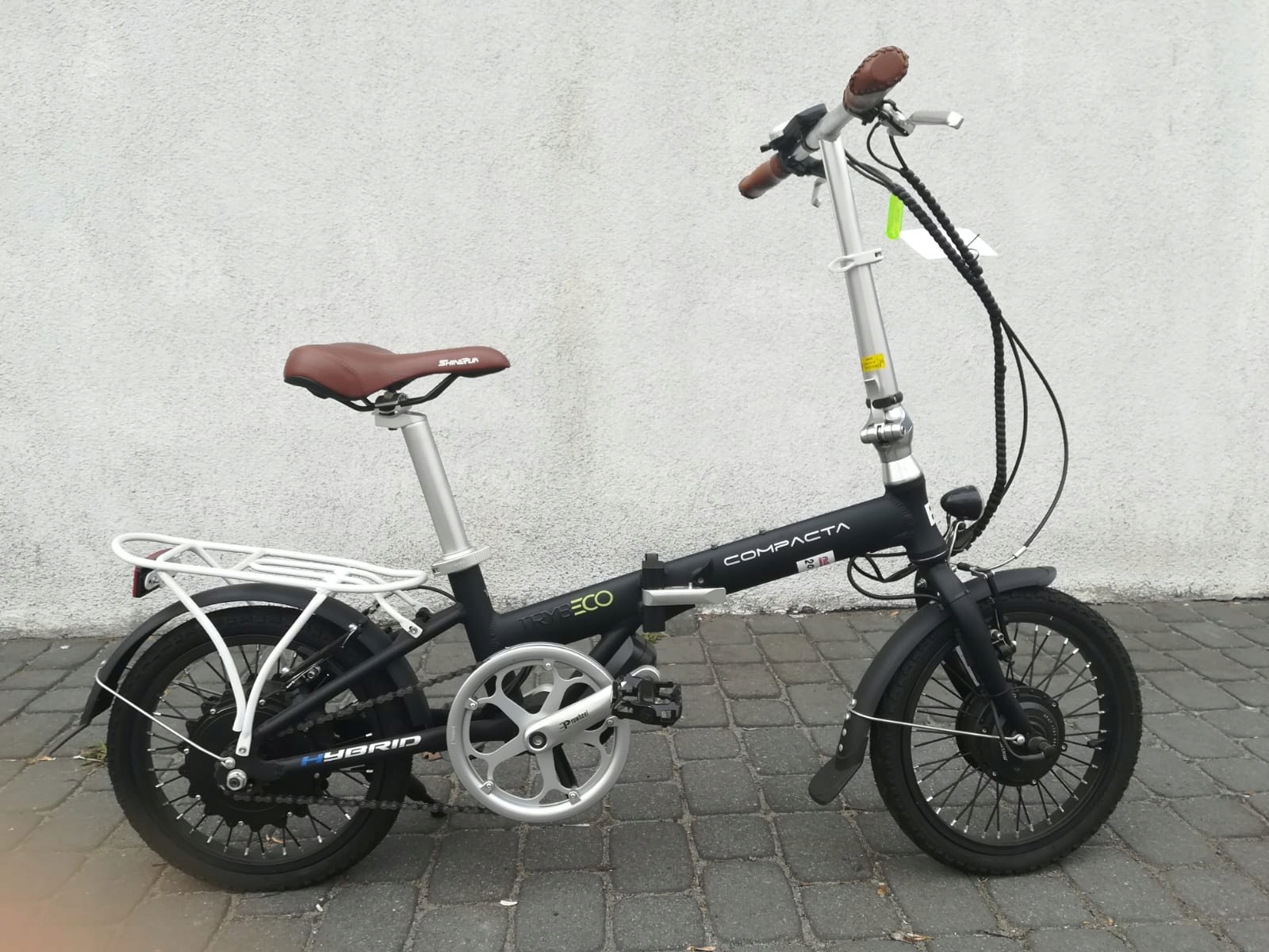 Rower Elektryczny składany TrybEco Compacta 16 Black