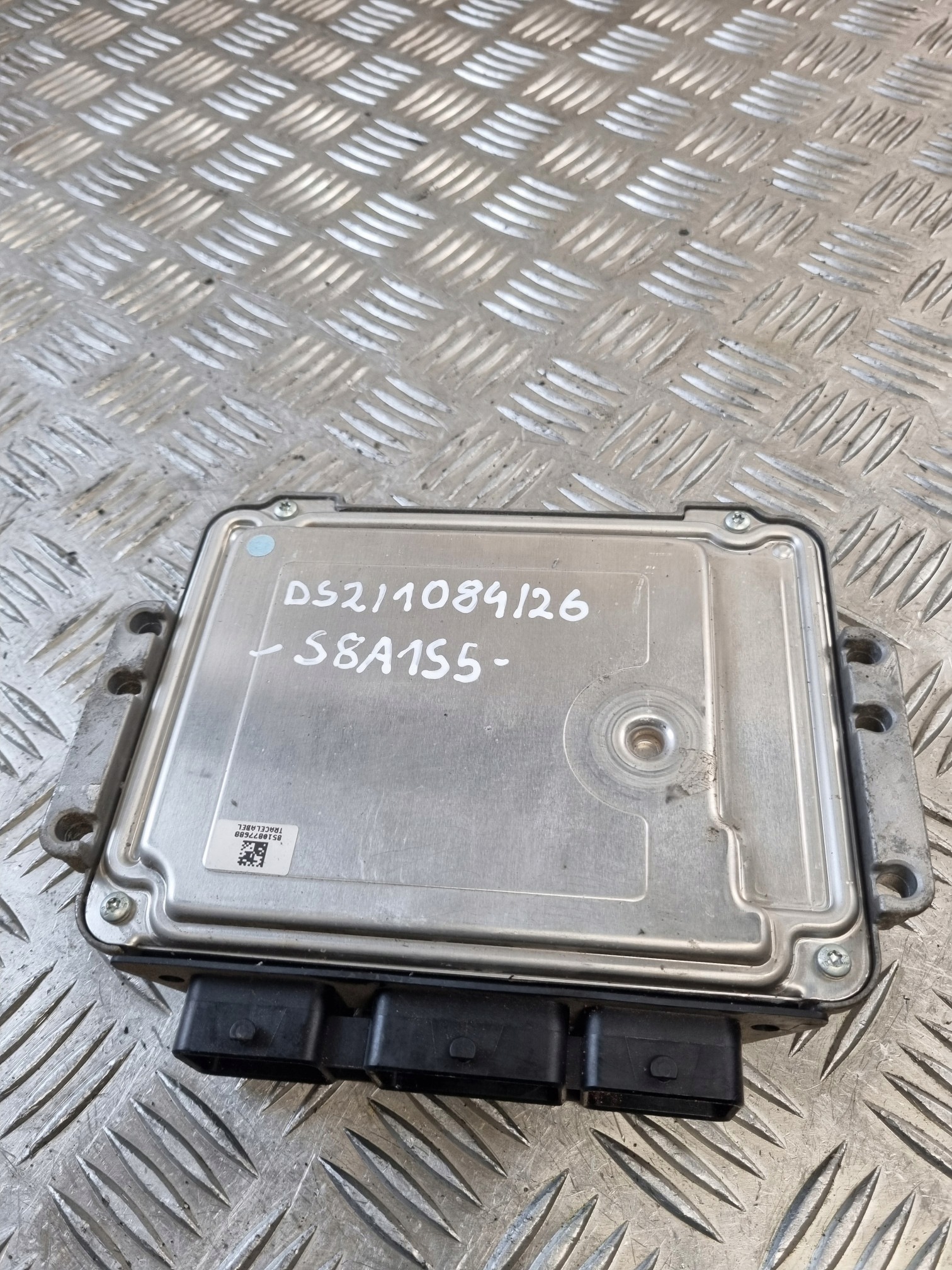 bedienteil des motors CITROEN C4 1.6D