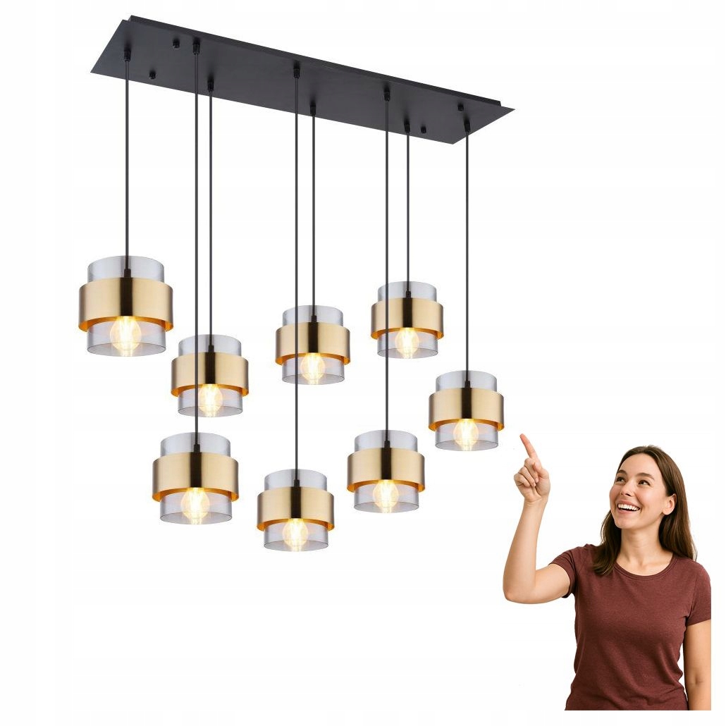 Závesná lampa Milley 15560-8H Globo