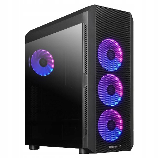 Chieftec MidT Scorpion 4 GL-04B-UC-OP Atx 2x USB3.0 Usb-c 4x120mm f