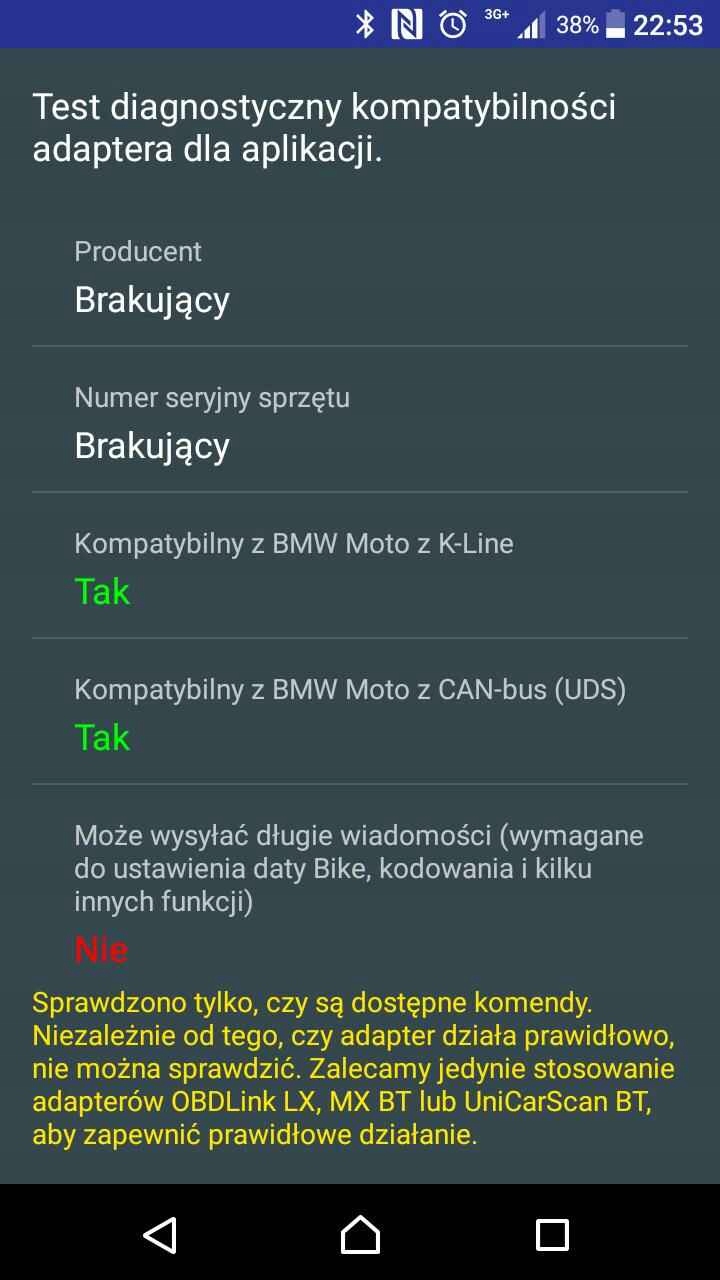 INTERFEJS OBD2 motocykle BMW C F G K R S MOTOSCAN EAN (GTIN) 5903815310409