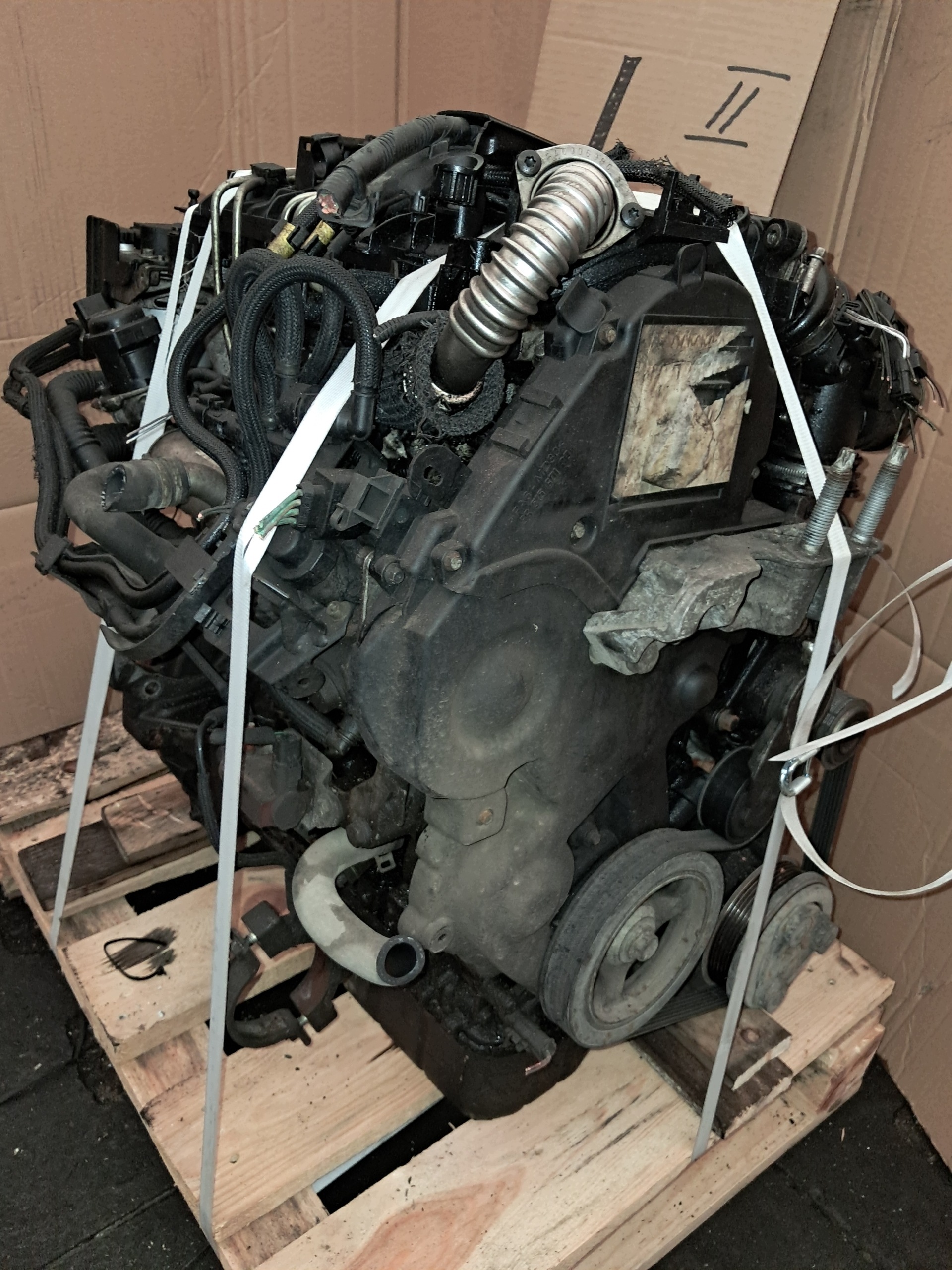 engine 1.6 TDCI GBDA MAZDA 3 FORD C-MAX PEWNY DO MONTAZU SPRAWDZONY