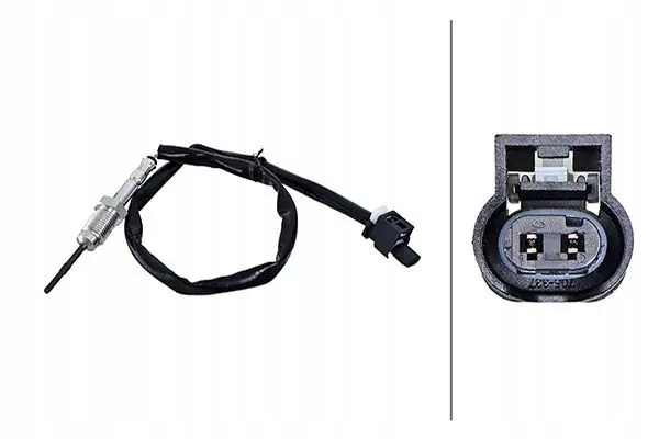 CZUJNIK TEMPERATURY SPALIN 6PT 010 376-571 HELLA