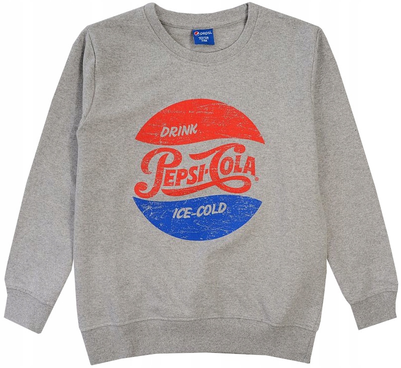 

Pepsi Bluza Ciepła Logo szara 134/140 E449A
