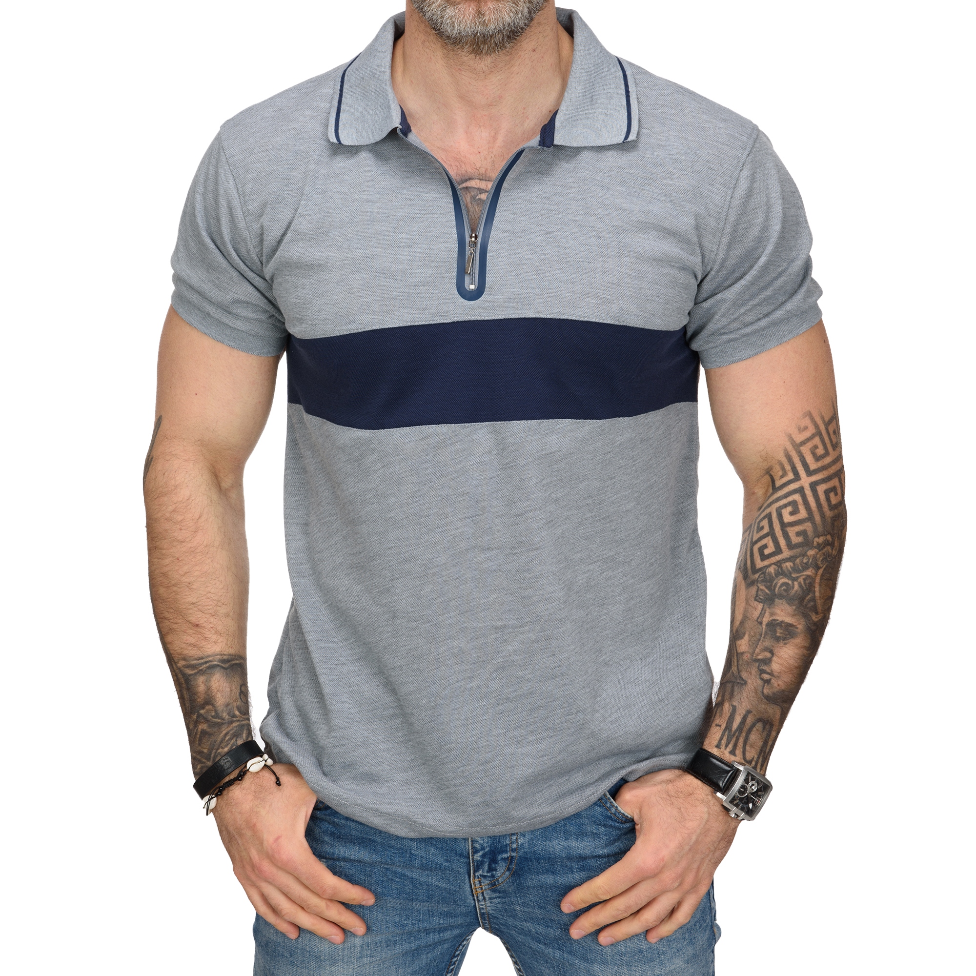 

P317 r. 3XL Męska Koszulka Polo Gładka Polówka