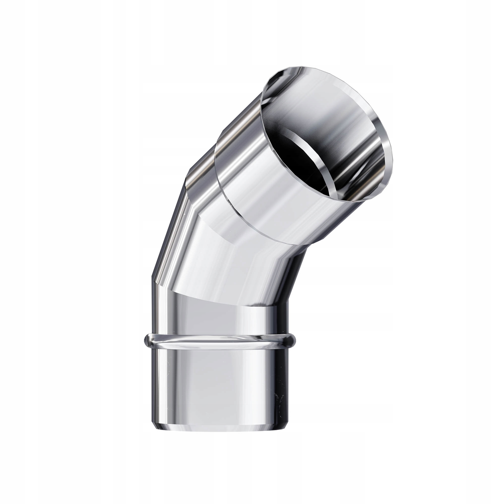 Kzs Koleno žáruvzdorné fi 120 mm 60 st gr 0,8 mm komínová vložka kamna