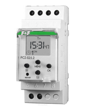 Digitálne astronomické ovládacie hodiny s prestávkou