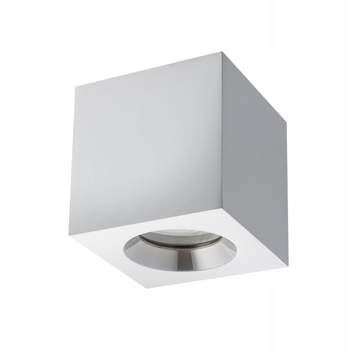 Nowodvorski venkovní koupelnová lampa tuba stropní svítidlo GU10 Parana chrom IP44