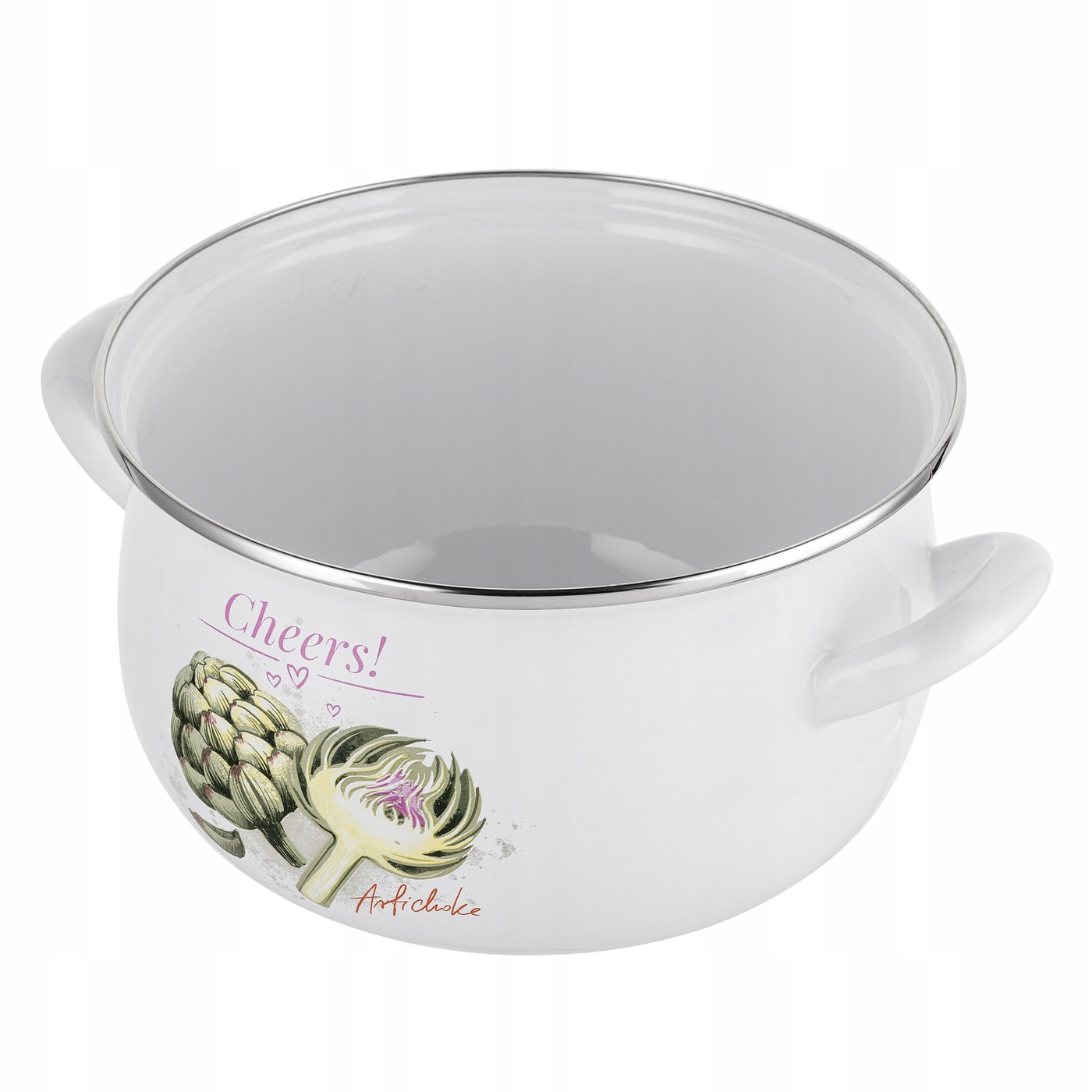 ZESTAW GARNKÓW EMALIOWANYCH ARTI INDUKCJA 8 EL Materiał stal