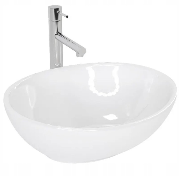 Misa WC Carlo Flat Rimless + Umywalka Sofia + Bateria Graf + Korek Rea Marka Rea