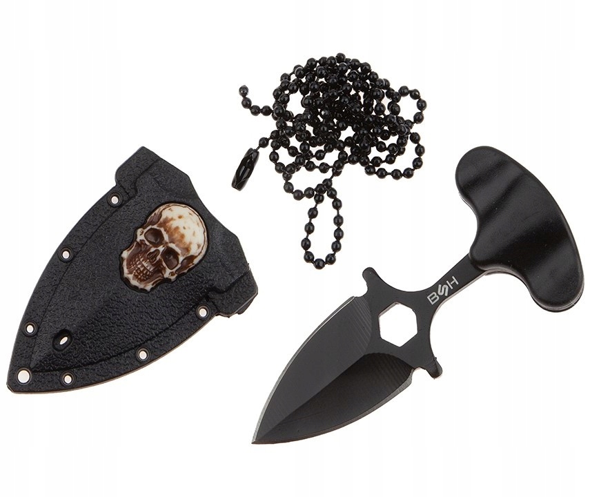 

Nóż Taktyczny Na Szyję Sztylet Dagger N314C Etui
