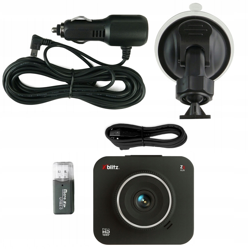 WIDEOREJESTRATOR JAZDY KAMERA SAMOCHODOWA FULL HD Złącza miniUSB