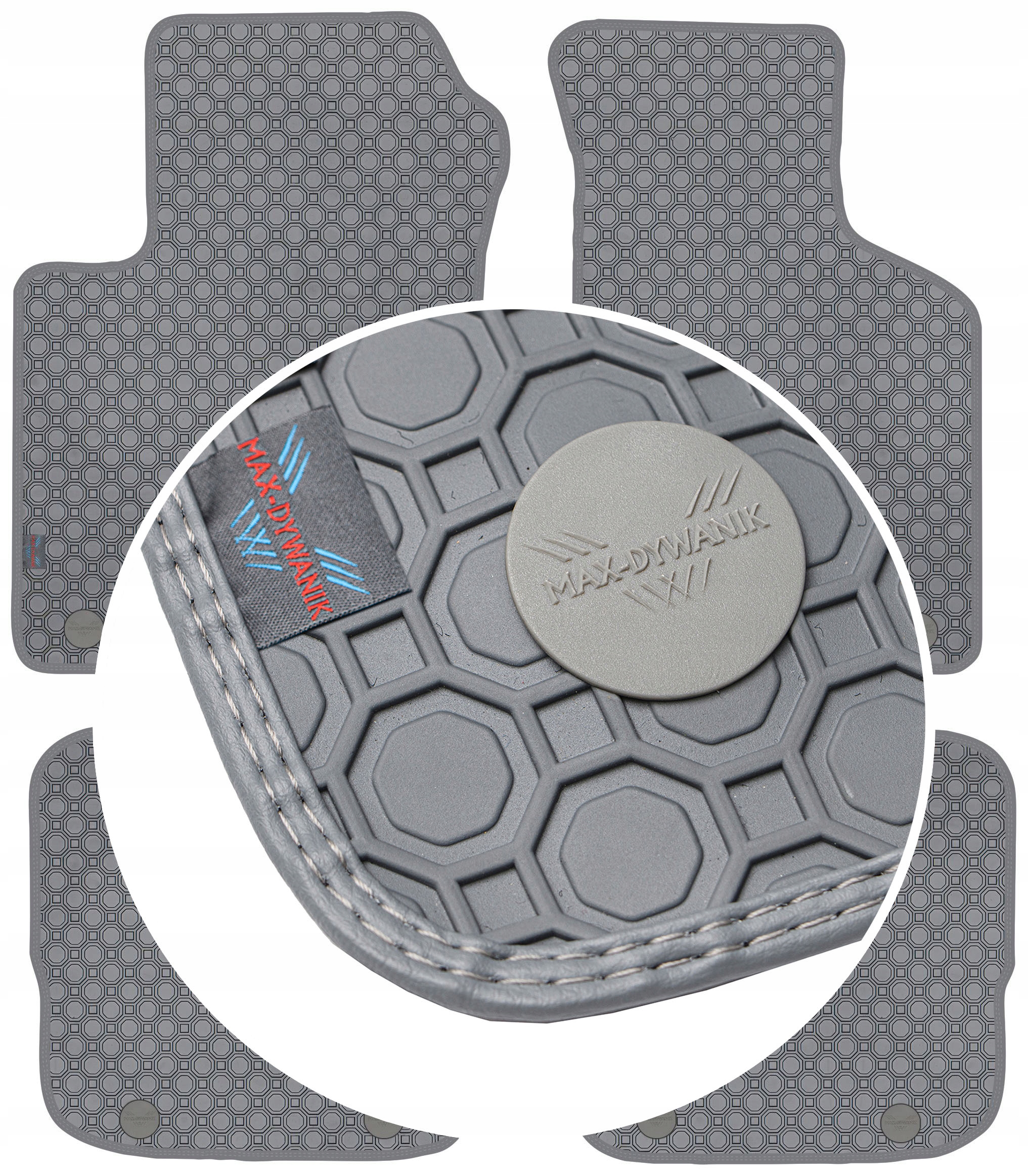 Audi A3 8L 1996-2003 Koberce Popielate