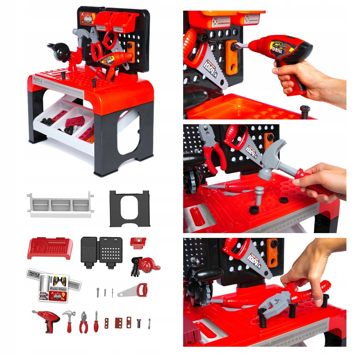 

Duży warsztat Zestaw Majsterkowicza NarzędziaIW166