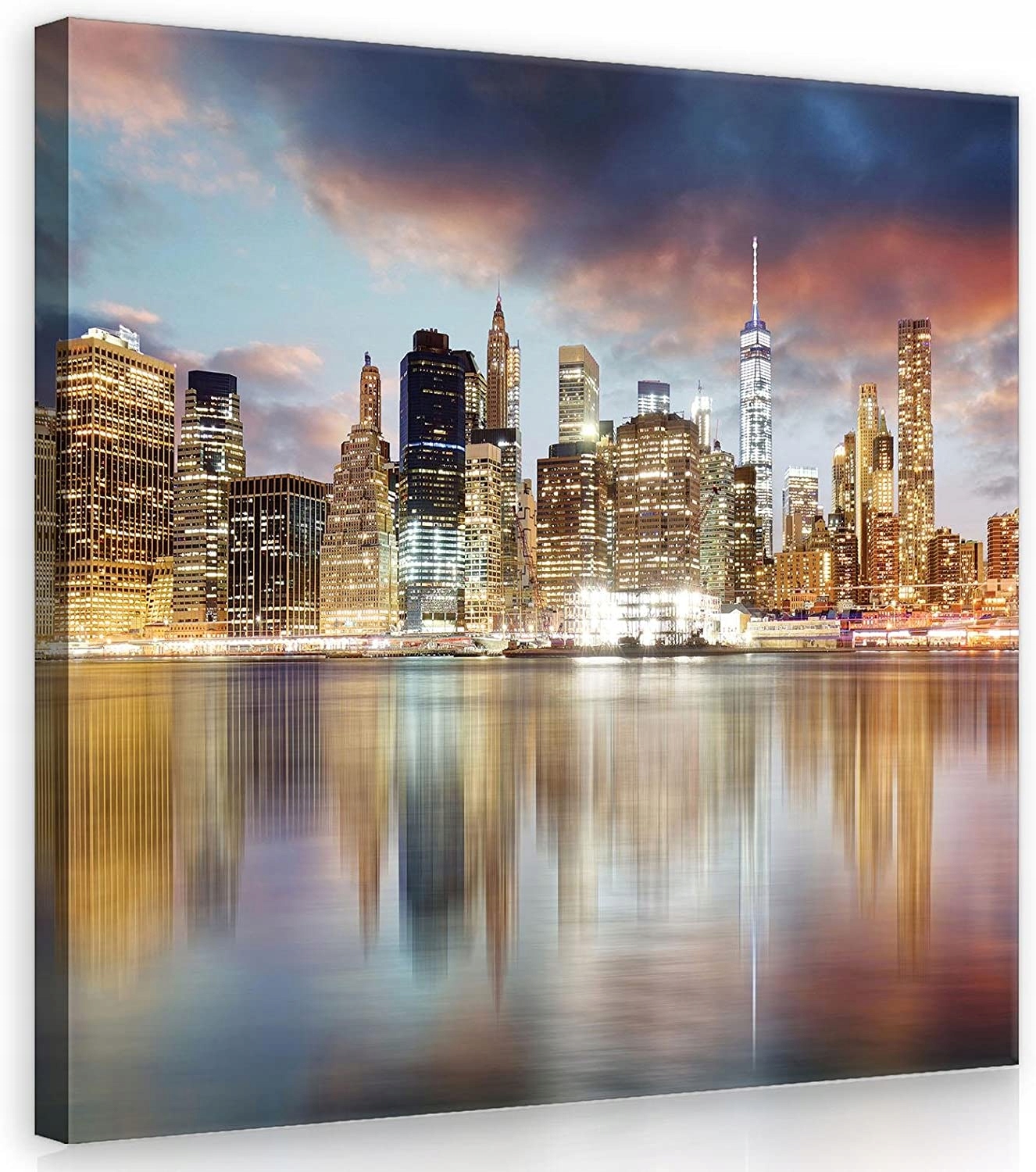 Obraz Na Plátně Canvas 40x40 New York Světla