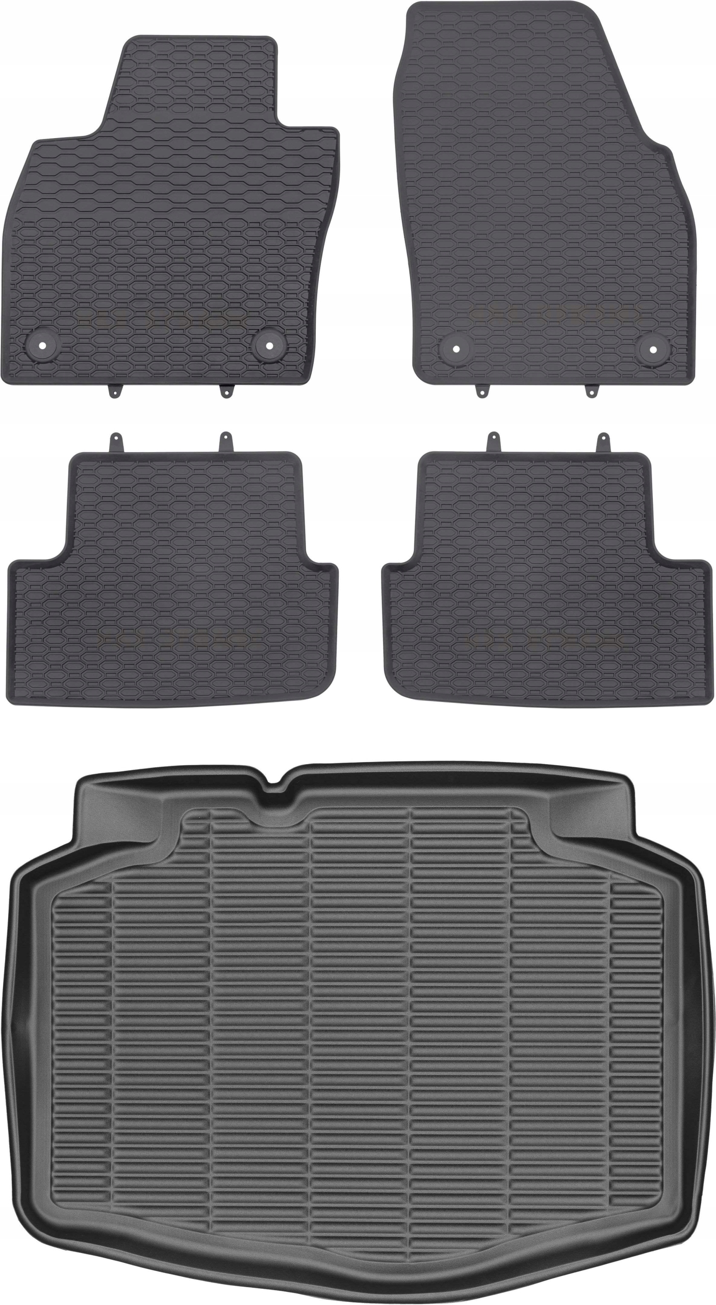 Seat Ibiza V Hb 2017 Koberec a batožinový priestor