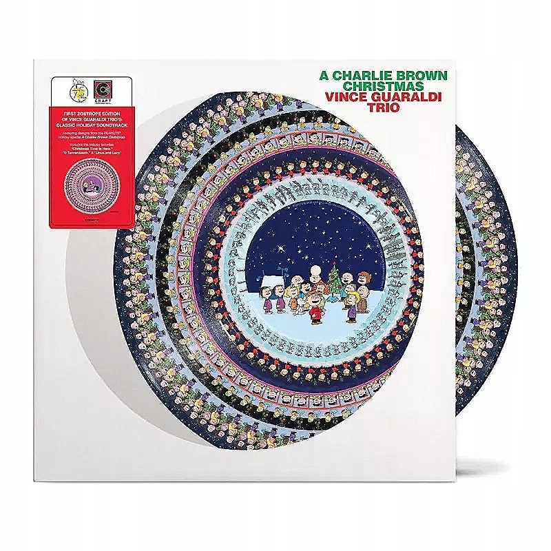Lp Vince Guaraldi: A Charlie Brown Christmas 60th Anniversary Zoetrope Pict