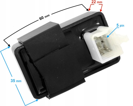 Moduł zapłonowy motorower 4T Barton Junak Zipp Dopasowanie do pojazdu produkt uniwersalny