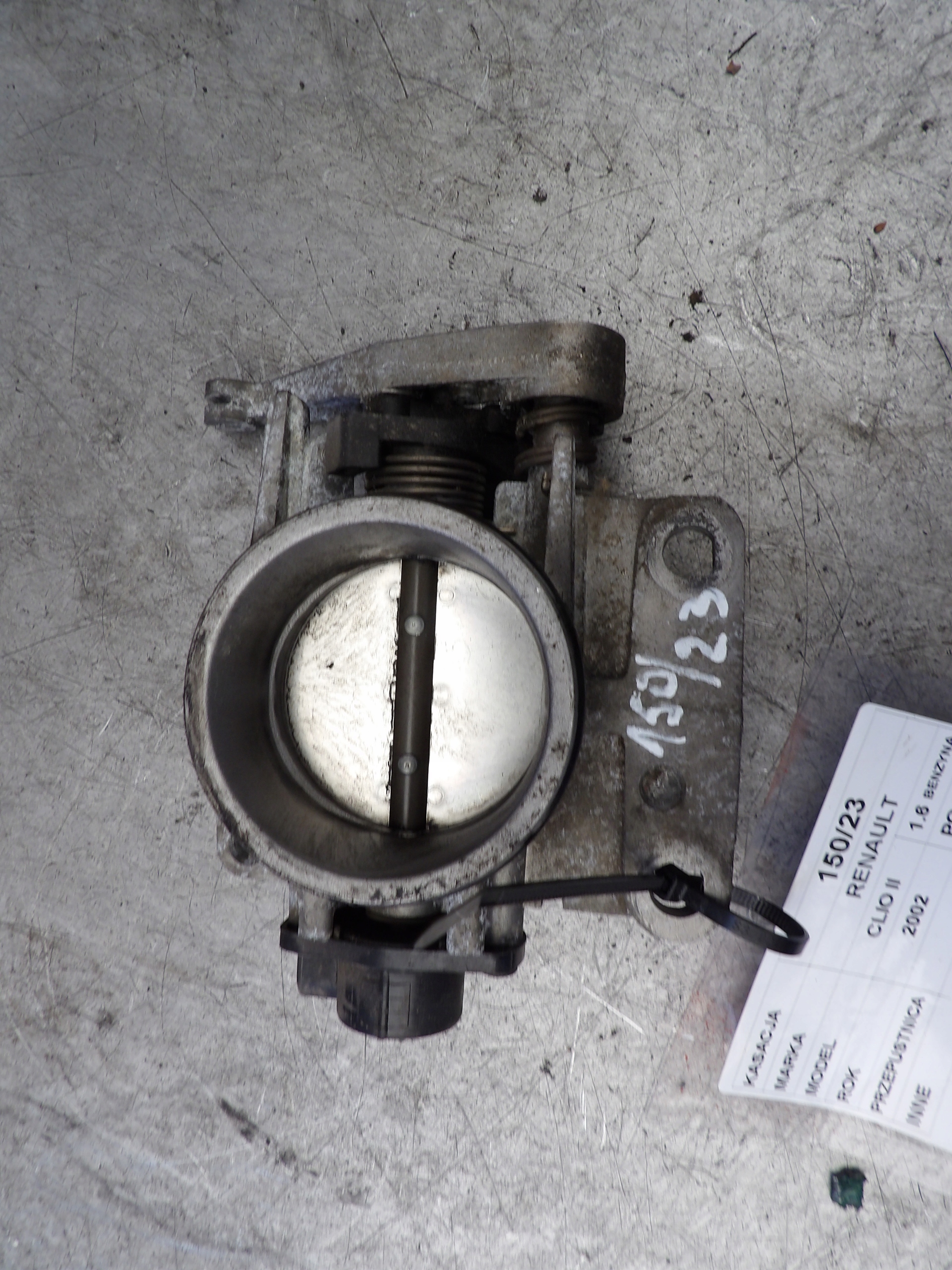 VALVOLA A FARFALLA RENAULT CLIO II 1,6B AJ0016428