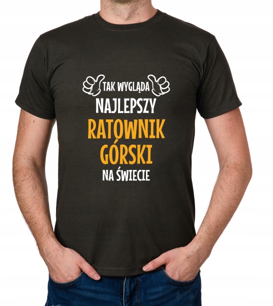 

koszulka Najlepszy Ratownik Górski prezent