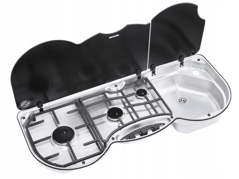 TESCU353199-SP - РАКОВИНА ТРЕХКОНФОРОЧНАЯ ПЛИТА ПРАВА THETFORD 353