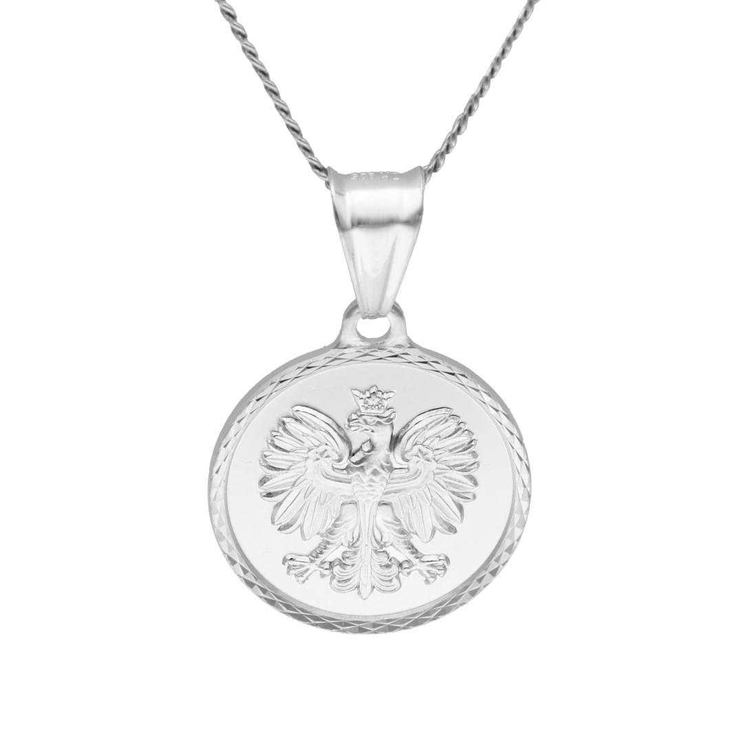 Přívěsek orel stříbro rhodiované vlastenecké šperky