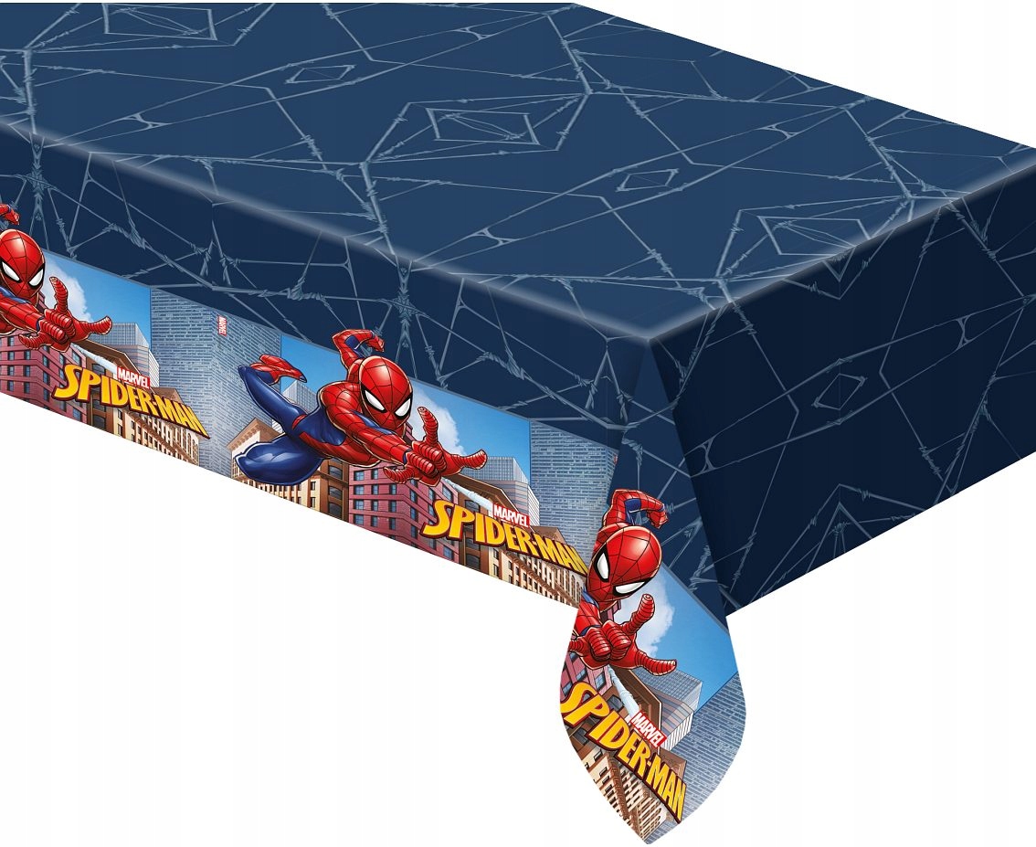 Obrus foliowy SpiderMan Spider 120x180 cm Urodziny