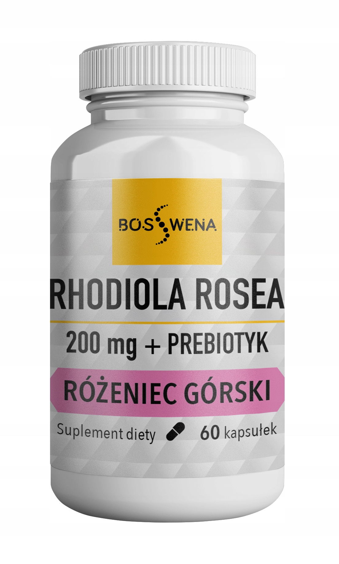 Różeniec górski Rhodiola 20:1 3% + L-leucyna 60K