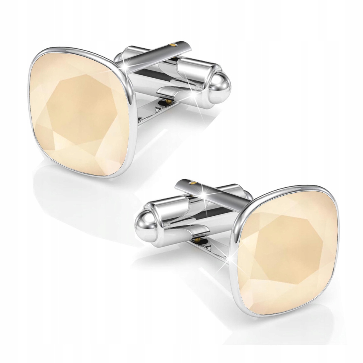 Manžetové knoflíčky Košile Stříbrné Stříbro 925 Dárek Dámské Pánské