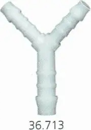 

Trójnik Y redukcyjny 2x 6mm, 1x 8mm