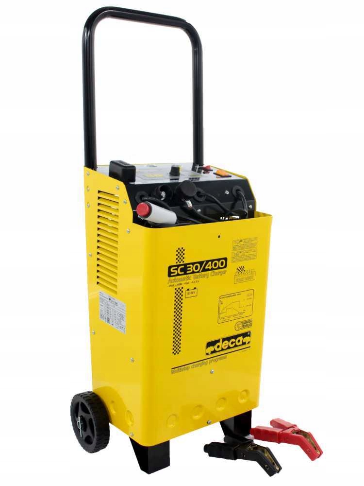 Deca SC 30/400 - Ładowarka Rozruchowa 12-24V Natężenie maksymalne 400 A