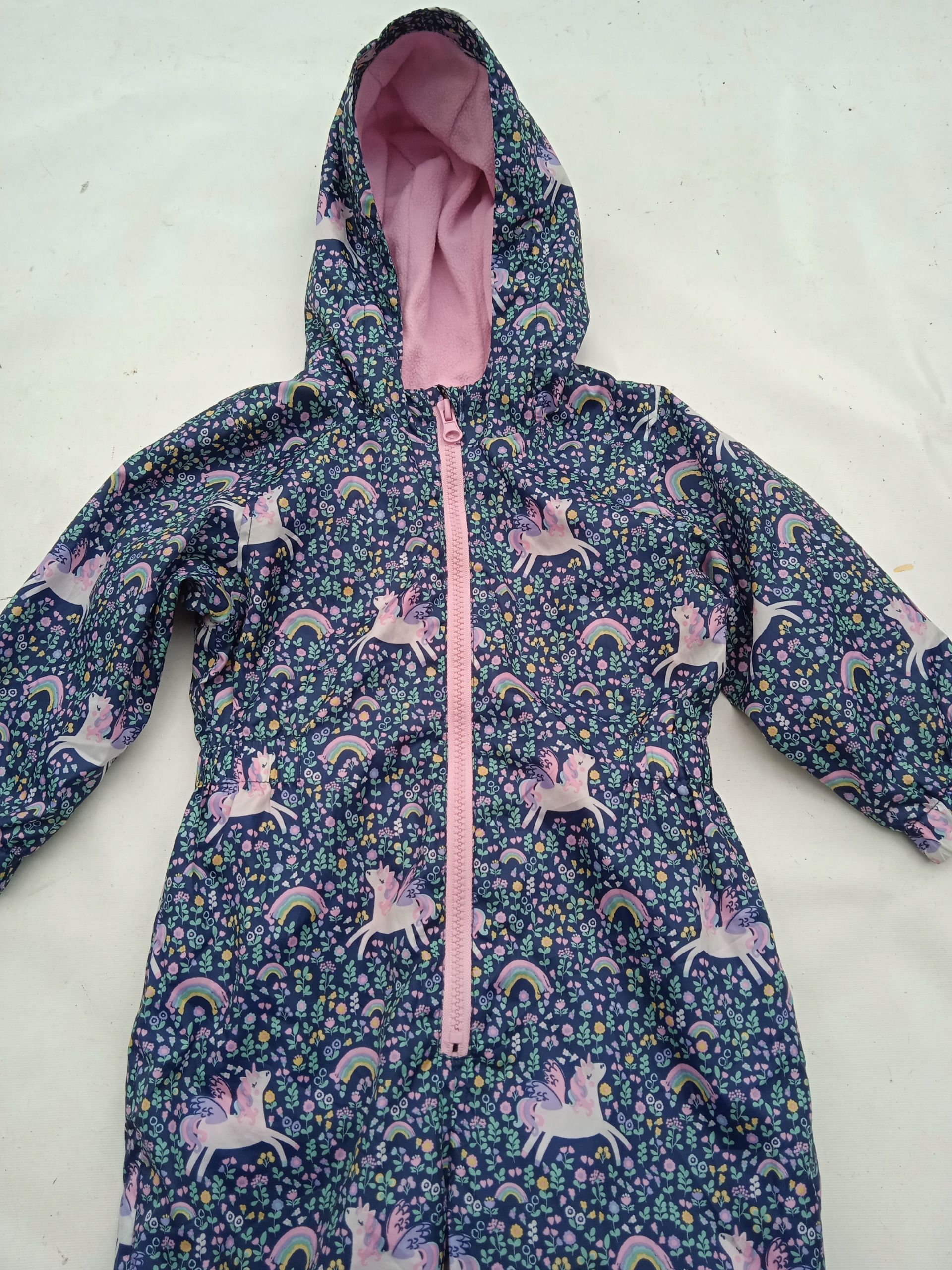 86/92 WIOSENNY KOMBINEZON Z KPATUREM POLARKOWY JEDNOROŻEC Marka Inna marka