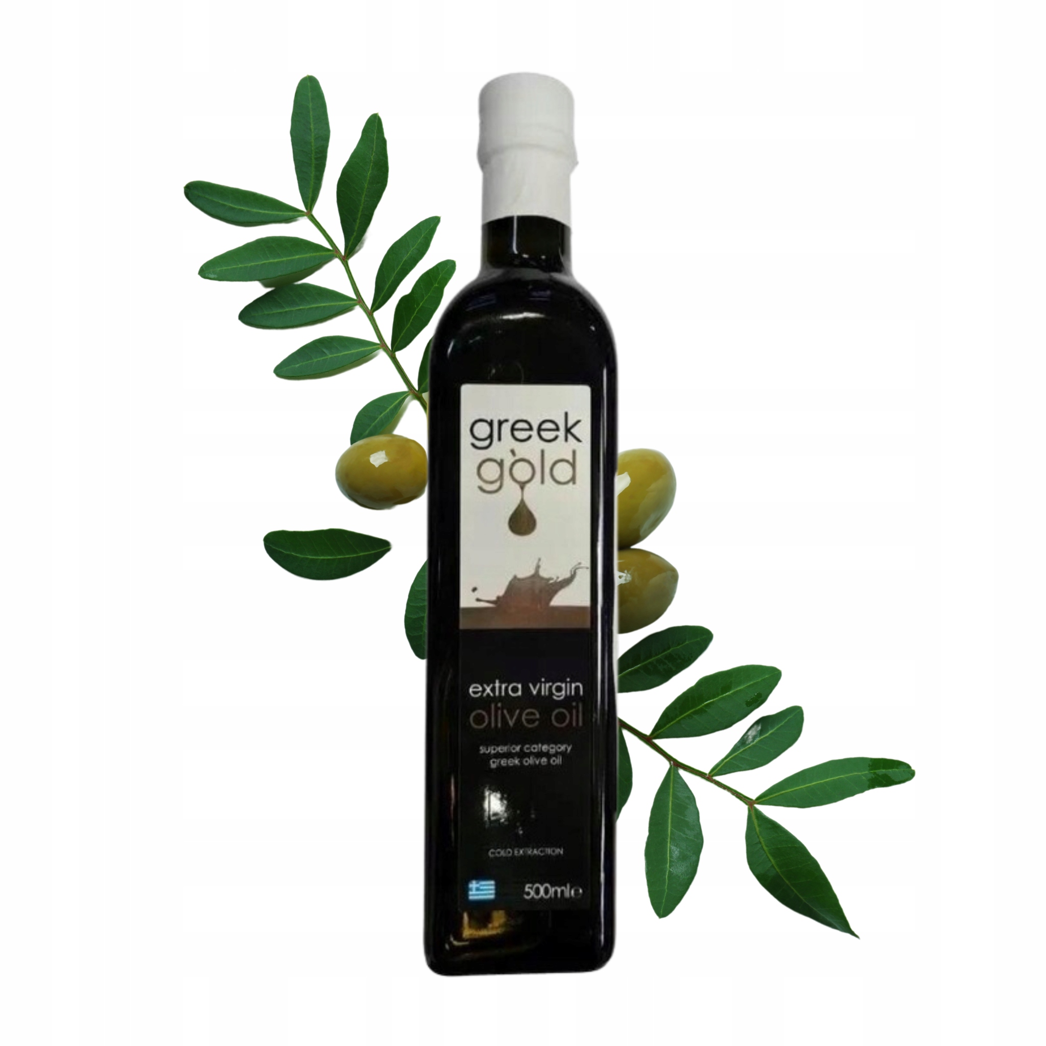 Levně Extra panenský olivový olej Greek Gold Mycenaean Kalamata Koroneiki 500 ml