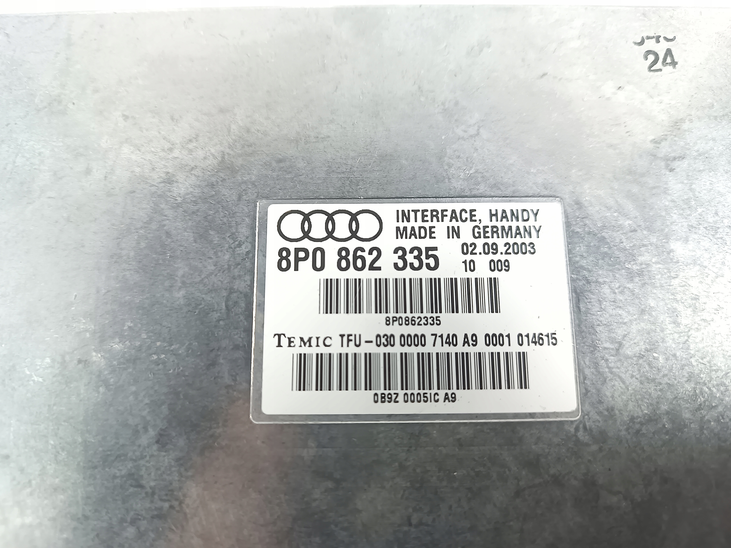 Audi A3 8P 03-12 modulo BLUETOOTH OE 8PO862335