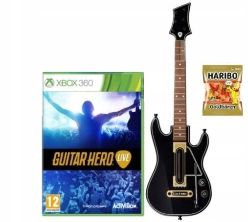 Gitara Gra Guitar Hero ! Xbox 360 - Niska cena na Allegro.pl